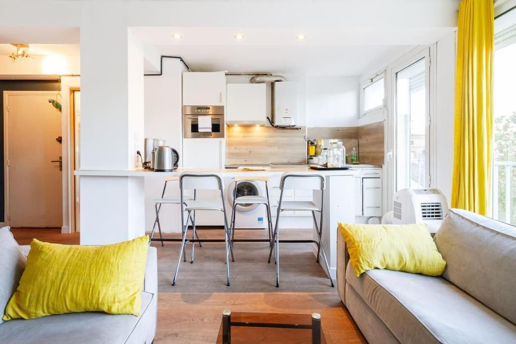 Double Appartement, Saint Michel, Parking, Wifi Тулуза Екстер'єр фото